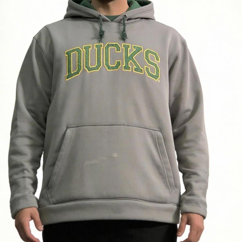 Oregon Ducks Sweatshirt Men Large Hoodie